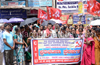 Beedi workers  stage protest demanding increased DA